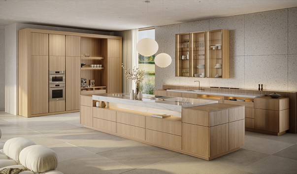 AV 6065 Eiche-elegant | AV 6085-GL Wiener Geflecht