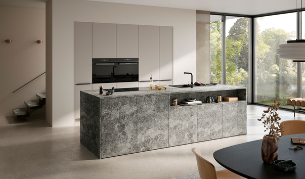 ATRIUM Granit-dunkelgrau | AURA Steinbeige
