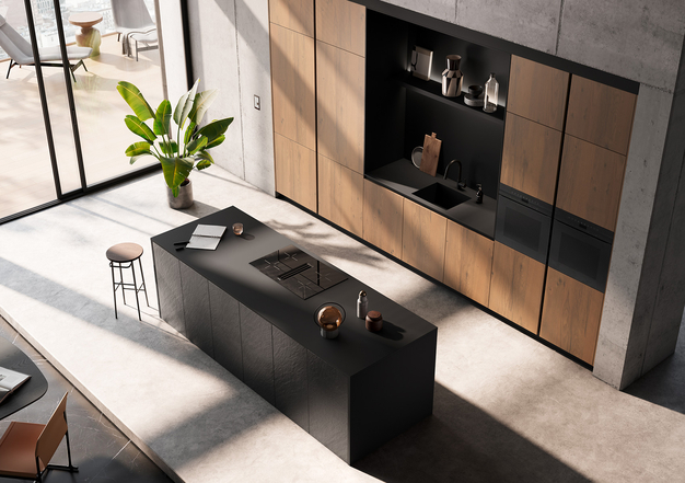 AV 7030-GL Black-star | AV 6082-GL Wildeiche-nougat 
