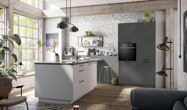 Gesamtansicht der concept130 ASTRA Zement-dunkel TOP SOFT Kristallweiß Gesamtansicht der concept130 ASTRA Zement-dunkel TOP SOFT Kristallweiß
