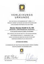 [Translate to English:] Zertifikat Das Goldene M